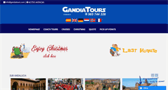 Desktop Screenshot of gandiatours.com